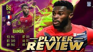 86 RULEBREAKERS BAMBA PLAYER REVIEW! RULEBREAKERS BAMBA - FIFA 22 ULTIMATE TEAM