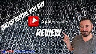 Spin Rewriter Review + Bonuses