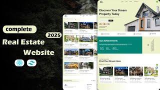 Build and Deploy Real Estate Website Using React JS - Real Estate Website Using React JS