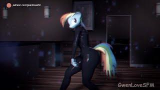 MLP NextGen - Rainbow Dash Dance "Test" (SFM Animation).(HD)