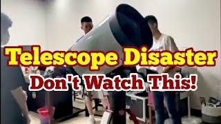 Don't Watch This Huge Celestron 14 Inch Schmidt-Cassegrain Telescope