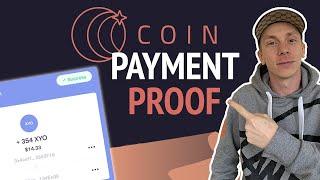 COIN App Payment Proof - How Profitable Is COIN App's FREE Plan