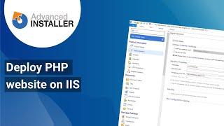 Deploy PHP website on IIS