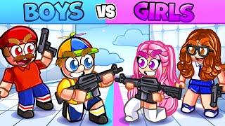 Boys vs Girls Roblox Rivals REMATCH!