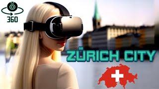 VR 360 Zurich Lake Switzerland