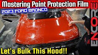 PPF Installation  2023 FORD Bronco Full Hood Bulk Paint Protection Film