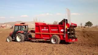 Target Manure Spreader - Target Katı Gübre Dağıtma Römorku