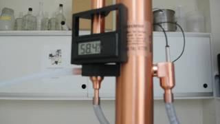 Close up on how to use Still Spirits Turbo 500 - cooling water and distillation explained