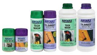 Nikwax Tech Wash & TX Direct Wash Demo & Review