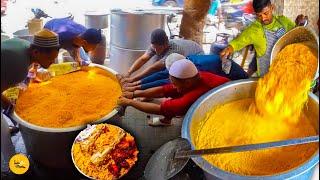 Bangalore Ambur Biryani Mega Factory Daily 1000 Kg Chicken Biryani Making Rs 100 Only l Street Food