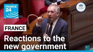 French politicians react to the nomination of the new government • FRANCE 24 English