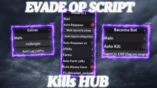 Roblox Evade Script Updated (Kills Hub)!!