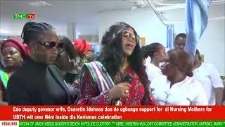 Edo DG wife, Osaretin Idahosa don do ogbonge support for di Nursing Mothers for UBTH wit over N4m