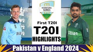 1st T20I Highlights | Pakistan vs England | Pak vs Eng 2024 - Cricket 22