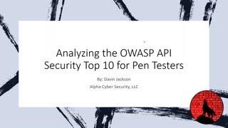 Analyzing The OWASP API Security Top 10 For Pen Testers