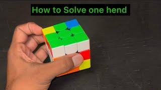 How to Solve Rubik’s Cube One ️ Hend Best Cuber Mk