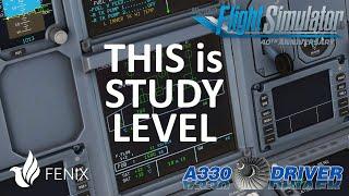 THIS is STUDY LEVEL - A SUPERB example of the FENIX A320 of what study level simulation really means