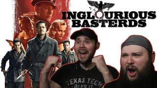 INGLOURIOUS BASTERDS (2009) TWIN BROTHERS FIRST TIME WATCHING MOVIE REACTION!