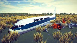 Realistic Fictional Airplane Crashes and Emergency Landings #9 | Besiege