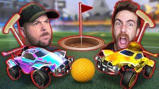 JON CHALLENGED ME TO A ROCKET LEAGUE MINI GOLF BATTLE?!