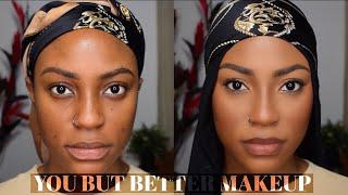 STEP BY STEP DETAILED NATURAL SOFT GLAM MAKEUP TUTORIAL FOR BEGINNERS *You But Better* #woc #poc