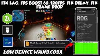 Low End Device | How to Fix lag Permanently BGMI/All Games Use ROG Module | Update Fix Lag Android