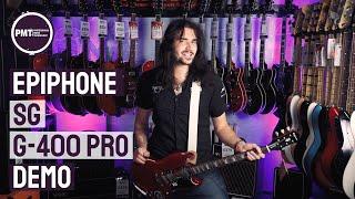 Epiphone SG G-400 Pro Demo Review - Big Sound Small price