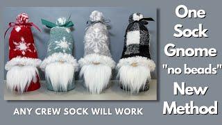 Make a Quick and Easy One Sock Gnome/Christmas Gnome/Craft Fair Favorite