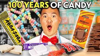 We Ate 100 Years Of Candy! (Pop Rocks, Baby Bottle Pop, Feastables)