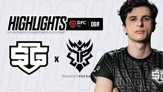 Highlights | SG vs Thunder | DPC SA season 2 | 24.04.2021