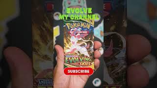 Booster Box Opening EVOLVING SKIES Last 2 Packs #shorts