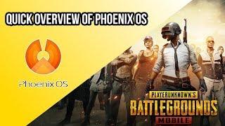 Quick Overview of Phoenix OS | PUBG Mobile Gameplay