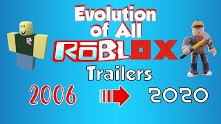 Evolution Of All ROBLOX Trailers (2006 - 2020)