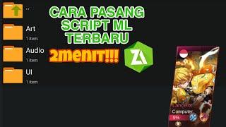 CARA PASANG SCRIPT SKIN ML TERBARU