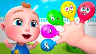 Finger Family Where Are You? - Balloon Finger Song And More | Super Sumo Nursery Rhymes & Kids Songs