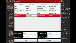 JAVA - How to Create a Table with JTable in Eclipse