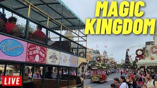 Live: Magic Kingdom Wednesday with Happily ever after Fireworks at Walt Disney World 11/6/2024