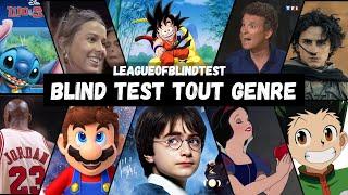 BLIND TEST TOUT GENRE - 170 EXTRAITS (Films, Séries, Animé, Disney, Internet, Emission tv...)