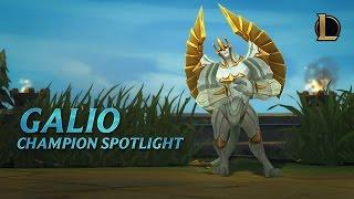 Galio Champion Spotlight | Gameplay - League of Legends