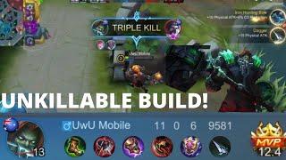 This Build Makes Terizla UNKILLABLE! | Terizla Best Build and Emblem 2021 Mobile Legends