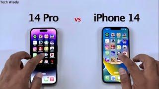 iPhone 14 Pro vs iPhone 14 - SPEED TEST