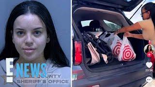 TikToker Marlena Velez Arrested AGAIN for Stealing Target Haul Items | E! News