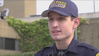 "I feel lucky to be alive" | SDPD Officer hurt in fatal crash returns to full duty