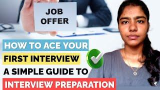 How to Ace your First Interview| A simple guide to Interview Preparation | Interview tips in Tamil