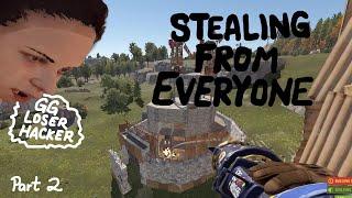 RAGING KIDS in RUST get RAIDED, COUNTERED & TROLLED | PART 2 of 2 | RUST TROLLING