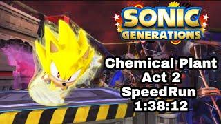 1:38:12 Chemical Plant Act 2 SpeedRun | Sonic Generations