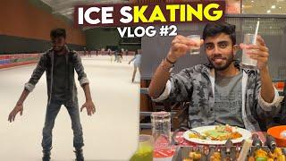 ICE SKATING Vlog! Delhi - Late Night Sasti Masti With Friends Adi 4 u Vlog