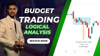 Annual Budget- Logical Trade Analysis | Option Trading Epdi Seivathu?  |  | Live in Tamil