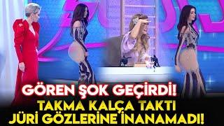 İşte Benim Stilim Yarışmacısı Takma Kalça Taktı Jüri ve Öykü Serter Gözlerine İnanamadı!