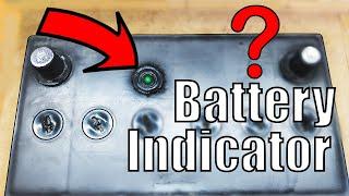 What's inside car battery indicator | How to read car battery indicator?